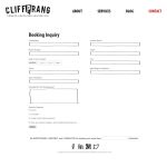 Cliff Prang - Booking Inquiry form
